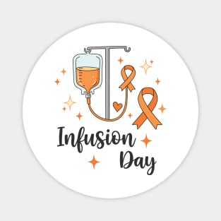 MS infusion day Multiple Sclerosis Awareness Ribbon Magnet